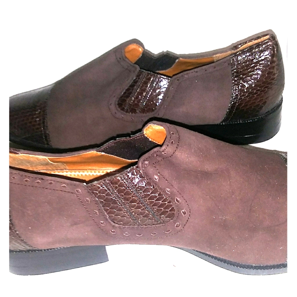 Loafers by Stacy Adams,Charlie Brown Suede coat.